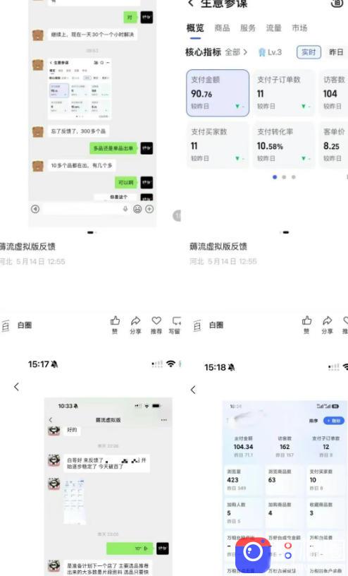 薅流虚拟2.0陪跑课,0成本AI流程化操作,淘宝 闲鱼同步玩法,上一次货两个平台有收益,单店每天200纯利润