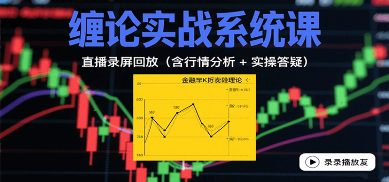 缠论实战系统课：直播录屏回放（含行情分析   实操答疑（更新10月）-51云资源