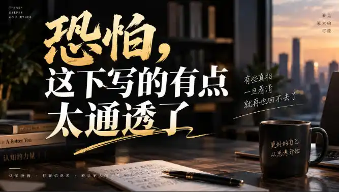灏泽叔最新付费文章：恐怕，这下写的有点太通透了-51云资源
