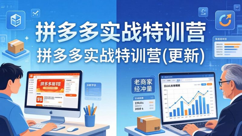 拼多多实战特训营(更新4月-51云资源