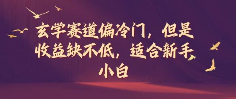 玄学赛道偏冷门，但是收益缺不低，适合新手小白【揭秘】-51云资源