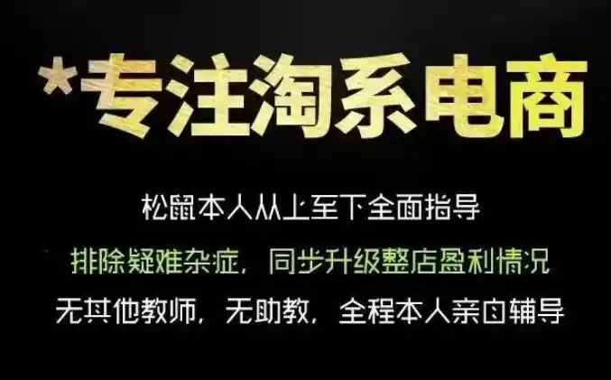 松鼠会电商VIP课程,从基础布局到高阶优化,助你掌握淘宝运营逻辑,提升店铺流量与转化(更新0901)-51云资源
