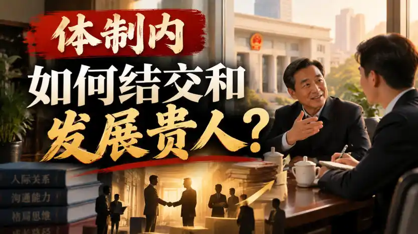 某公众号付费文章:体制内,如何结交和发展贵人?-51云资源