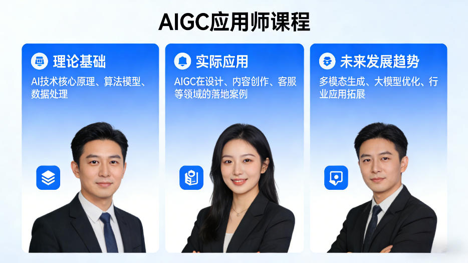 AIGC应用师课程，覆盖了AI技术的理论基础、实际应用、以及未来发展趋势(更新)-51云资源