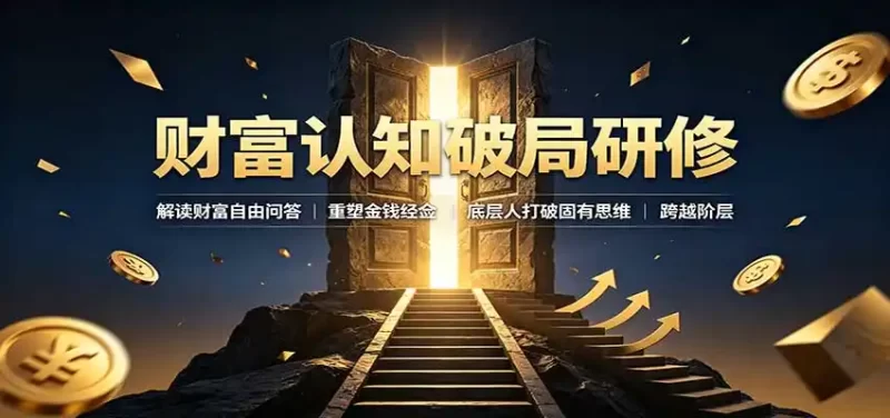 财富认知破局研修：解读”孙割”，重塑金钱观念，底层人打破固有思维跨越阶层-51云资源