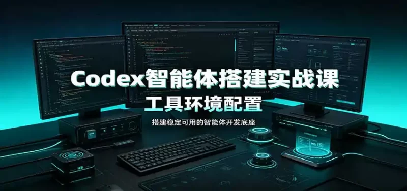 Codex智能体搭建实战课:工具环境配置,自定义技能开发,多业务自动化教学-51云资源