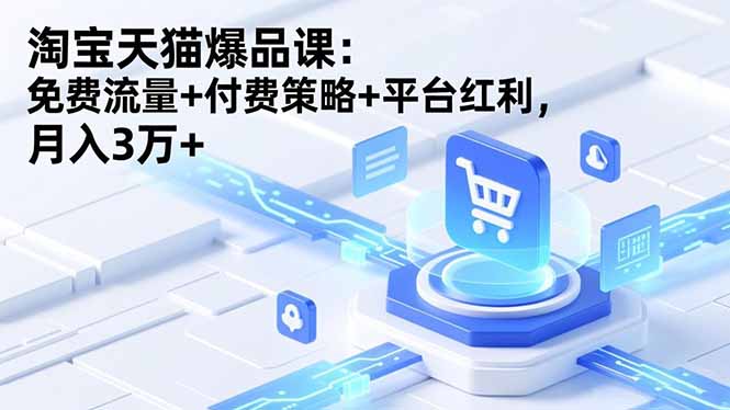 淘宝天猫爆品课(录音 资料