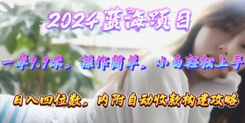(10204期)年轻群体的蓝海市场,1单9.9元,操作简单,小白轻松上手,日入四位数-51云资源