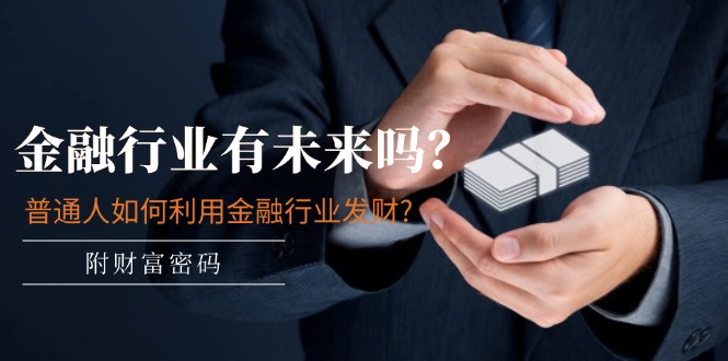 公众号付费文章：金融行业有未来吗？普通人如何利用金融行业发财?(附财富密码)-51云资源