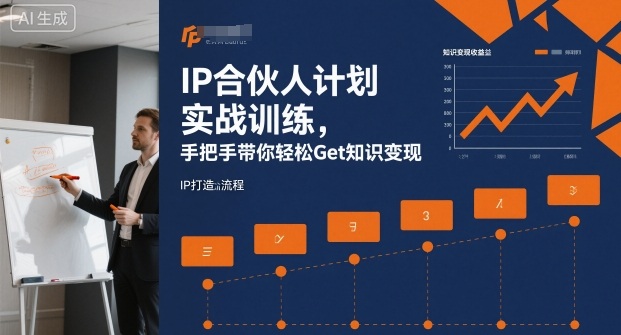 IP合伙人计划实战训练，手把手带你轻松Get知识变现-51云资源