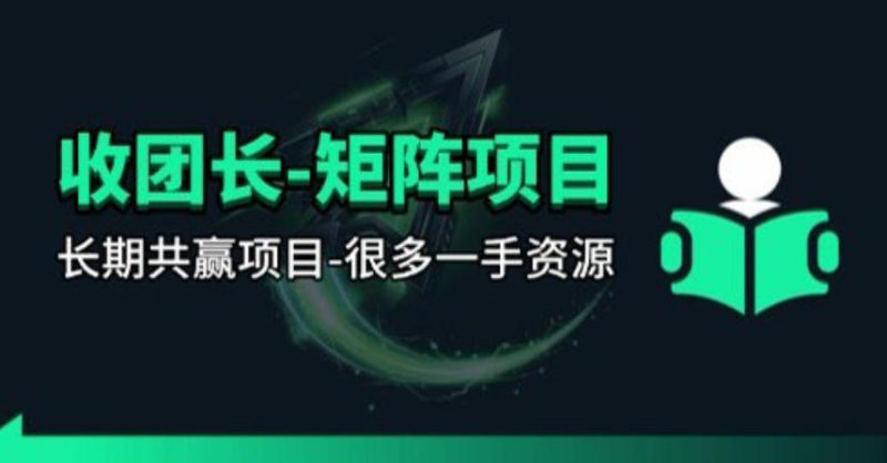 【团长合作】视频矩阵项目_招发手矩阵 剪辑师,共赢项目【揭秘】-51云资源