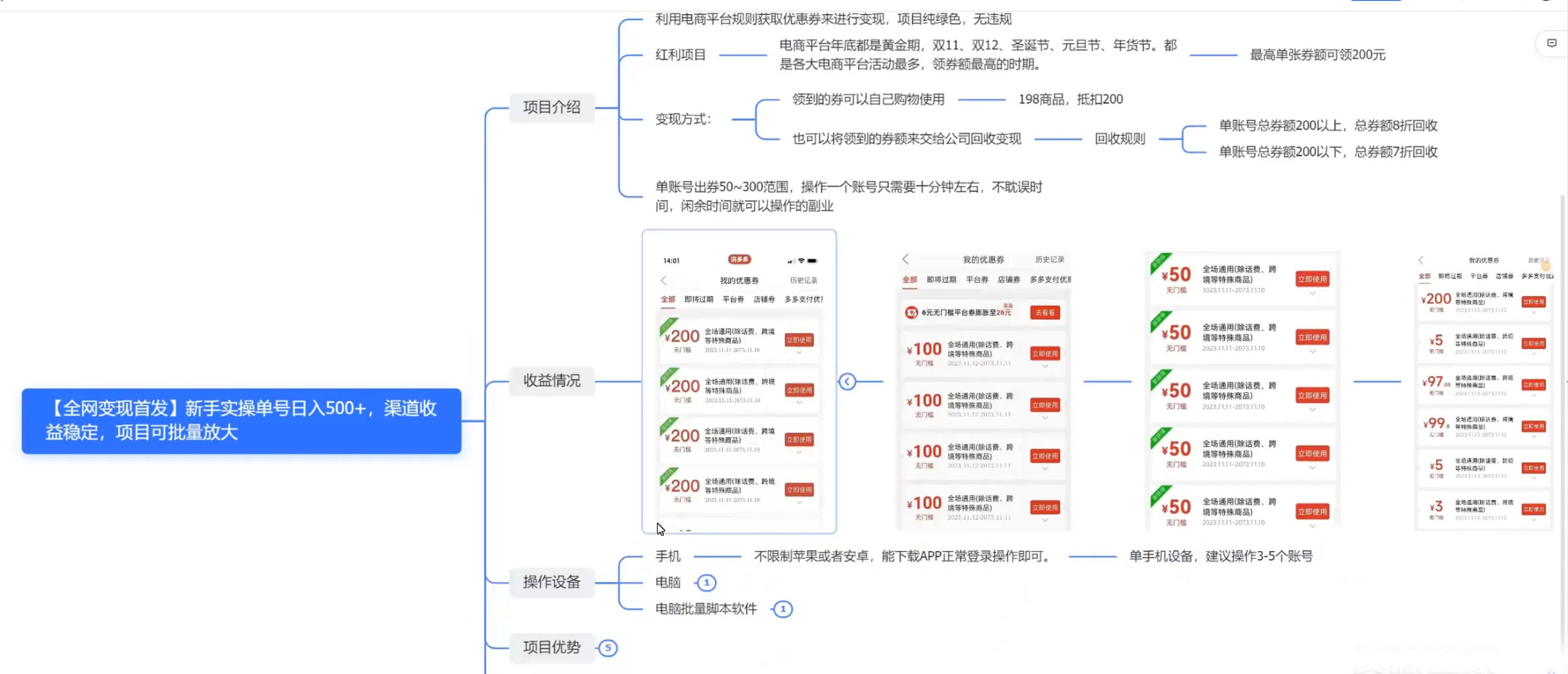 新手实操单号日入 500 ,渠道收益稳定,项目可批量放大