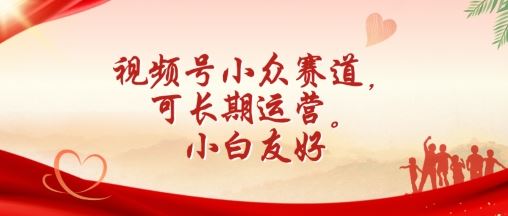 视频号小众赛道,可长期运营,小白友好【揭秘】-51云资源