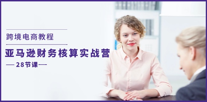 （11706期）跨境电商教程：亚马逊-财务核算实战营（28节课）-51云资源