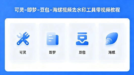 可灵–即梦–豆包–海螺视频去水印工具带视频教程-51云资源