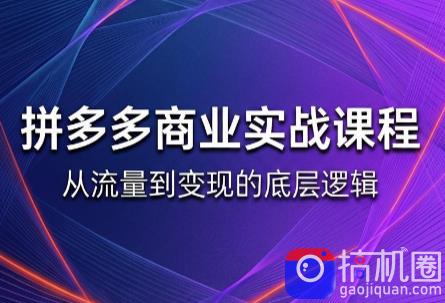 缥缈·2026拼多多课程(更新6月)-51云资源