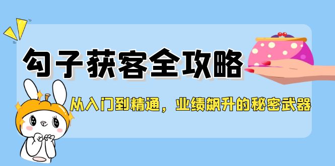 (12247期)从入门到精通,勾子获客全攻略,业绩飙升的秘密武器-51云资源