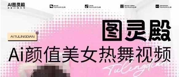 全网首发，原价988图灵殿AI颜值美女热舞视频，云端生图，轻松过原创-51云资源