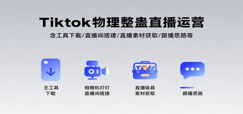 Tiktok物理整蛊直播运营,包含工具下载/直播间搭建/直播素材获取/跟播思路等-51云资源