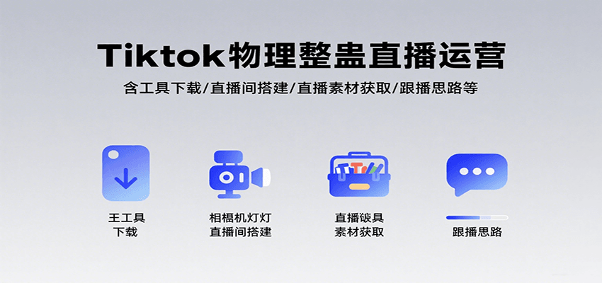 Tiktok物理整蛊直播运营,包含工具下载/直播间搭建/直播素材获取/跟播思路等-51云资源
