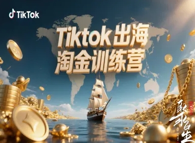 Tiktok出海淘金训练营，跨境电商TK实战变现-51云资源