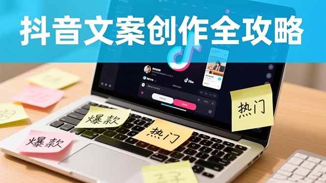 (16482期)抖音文案创作全攻略:爆款标题九大绝招,100个模版直接套用,月入过万不是梦