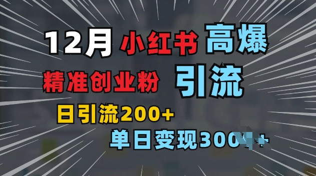 小红书一张图片“引爆”创业粉，单日 200 精准创业粉 可筛选付费意识创业粉【揭秘】-51云资源