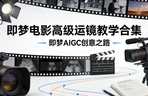 即梦电影高级运镜教学合集，即梦AIGC创意之路-51云资源