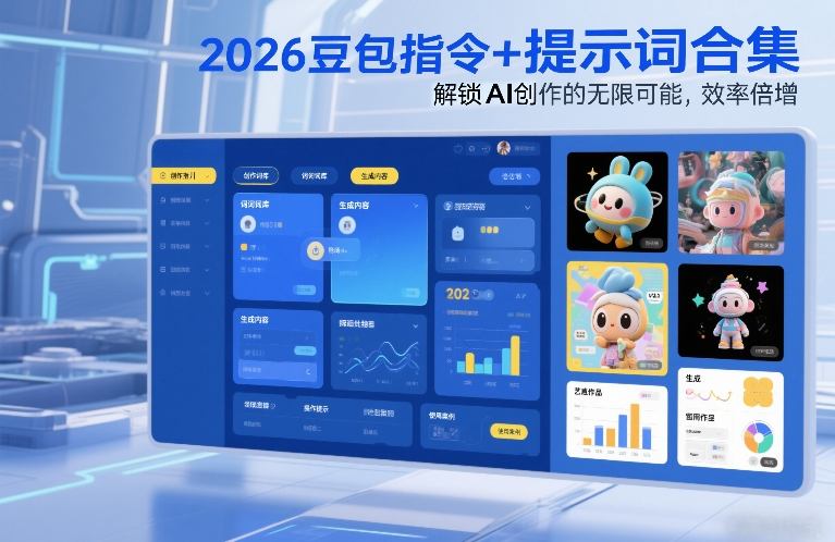 2026豆包指令 提示词合集,解锁AI创作的无限可能,效率倍增