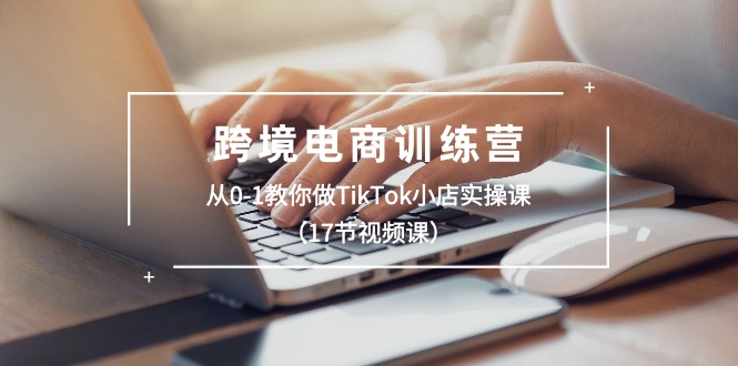 （10946期）跨境电商训练营：从0-1教你做TikTok小店实操课（17节视频课）-51云资源