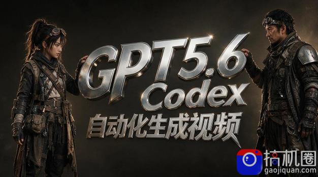 GPT5.6 Codex自动化生成视频全流程实战，从提示词设计、角色设定、封面海报，到视频生成思路与自动化工作流-51云资源