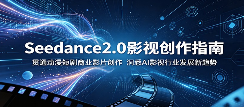 Seedance2.0影视创作指南：贯通动漫短剧商业影片创作，洞悉AI影视行业发展新趋势-51云资源