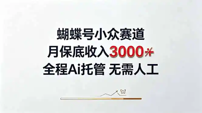 视频号小众领域，月收入3000 ， 全程Ai托管操作 新人2天学会！-51云资源