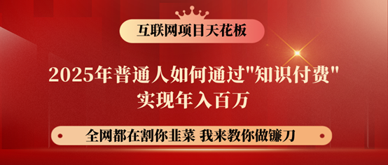 镰刀训练营超级IP合伙人，25年普通人如何通过“知识付费”年入百万！-51云资源