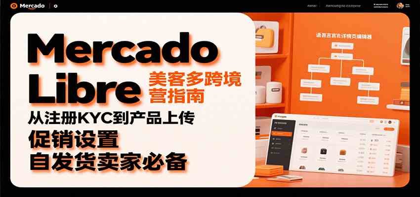 Mercado Libre 美客多跨境运营指南:从注册KYC到产品上传、促销设置,自发货卖家必备-51云资源