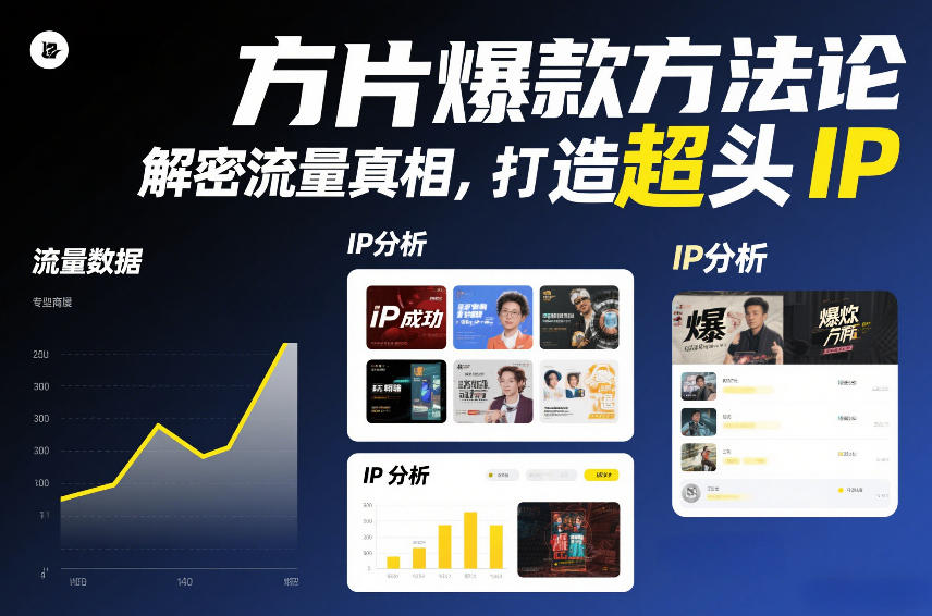 方片爆款方法论，解密流量真相，打造超头IP-51云资源