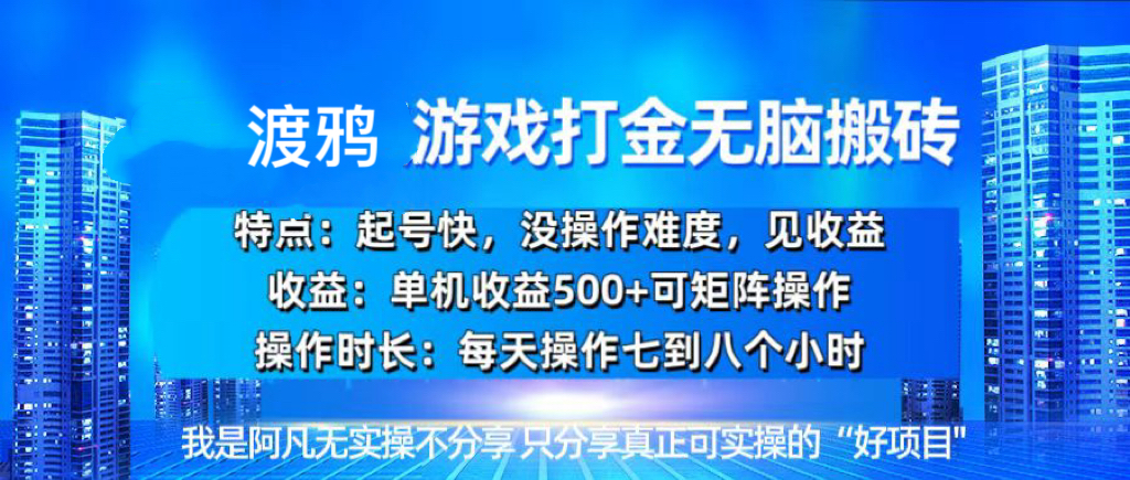 （13501期）韩国知名游戏打金无脑搬砖单机收益500-51云资源