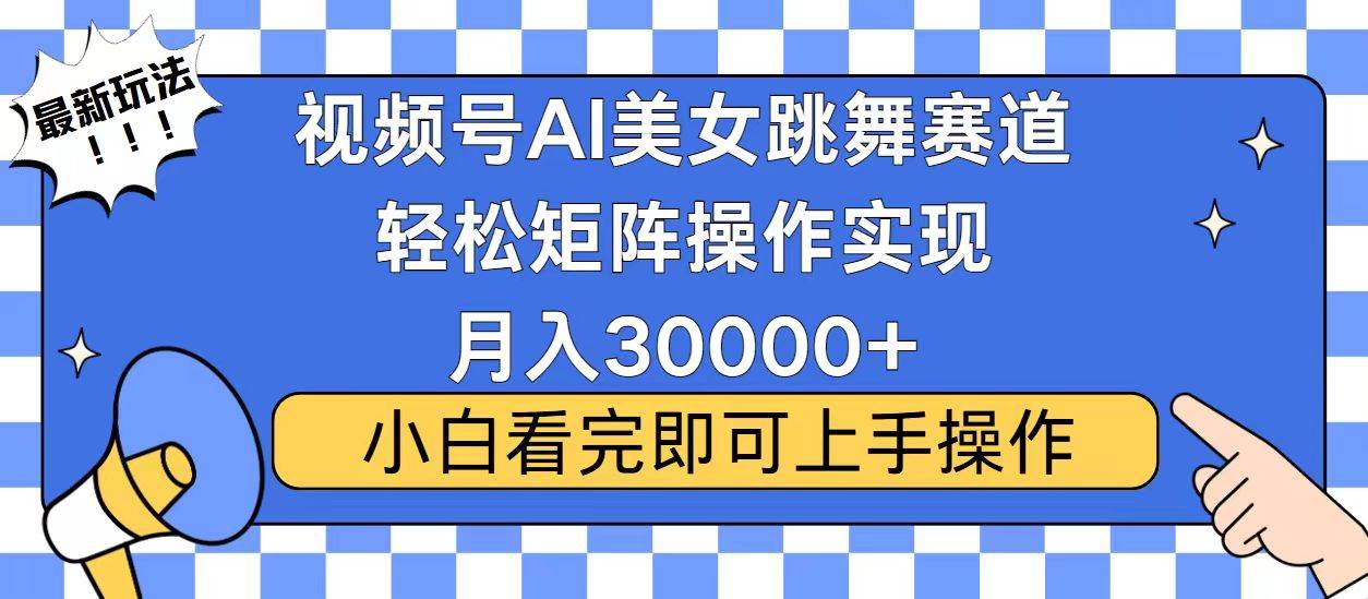 (13813期)视频号蓝海赛道玩法,当天起号,拉爆流量收益,小白也能轻松月入30000