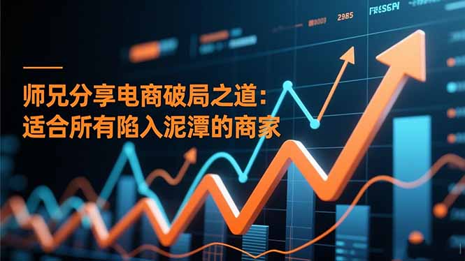 师兄分享电商破局之道：适合所有陷入泥潭的商家-51云资源